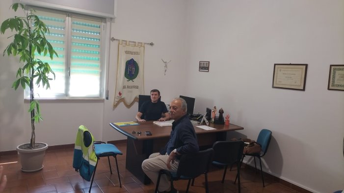 la misericordia inaugura sede e ambulanza per il baianese