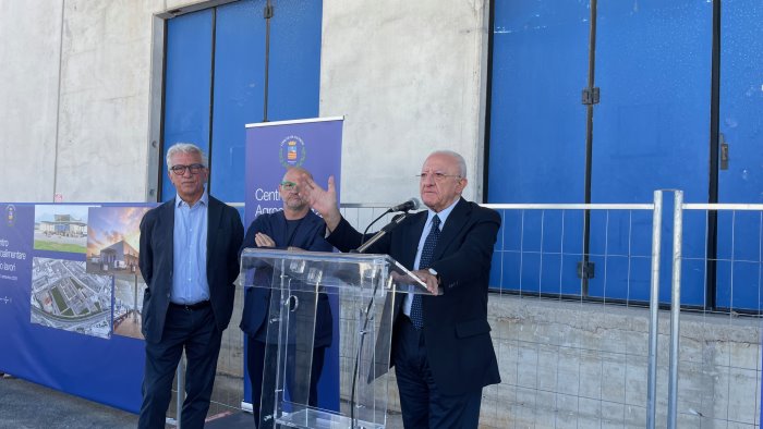 centro agroalimentare salerno de luca in campo 10 milioni del pnrr