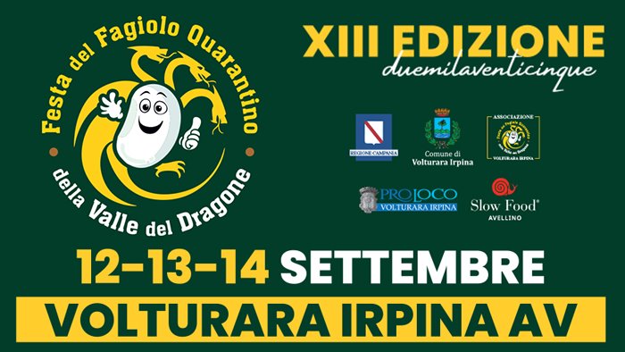 volturara irpina torna la festa del fagiolo quarantino con tante novita