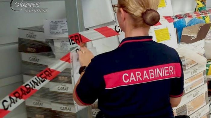 ospedaletto d alpinolo sequestrata 1 tonnellata di prodotti alimentari scaduti