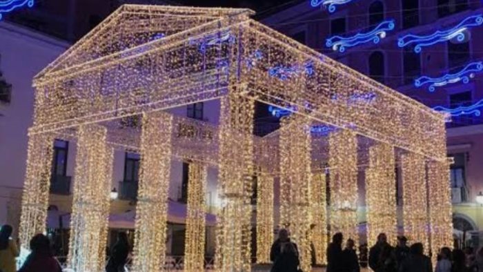 luci d artista sottoscritto il contratto tra comune e ditta sim luce srl